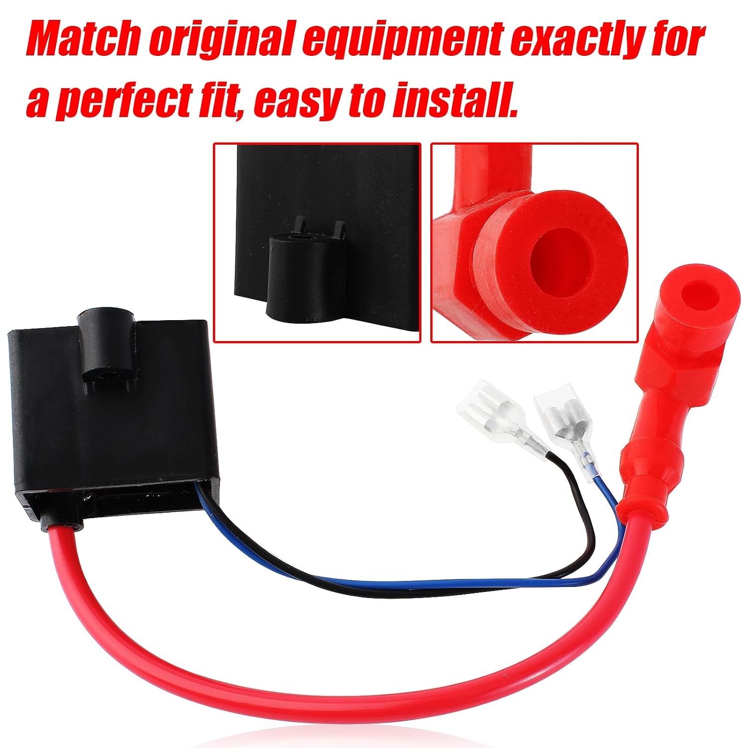 49cc 50cc 60cc 66cc 80cc 2-Stroke CDI Ignition Coil for Small Engine Parts