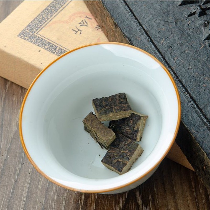 1000g Authentic Anhua Dark Tea Brick 2016 Chen Nian Rich Aroma Type Dark Tea