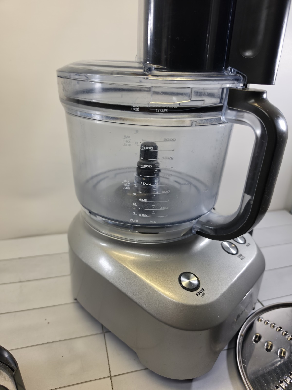 Breville BFP660SIL SILUSC Sous Chef 12 Cup Food Processor, Silver – BFP660