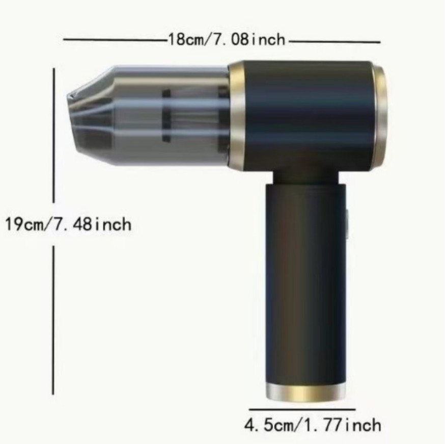 9 In1Mini Portable Cordless Handheld Air Blower & Vacuum Cleaner for Home&Car&=#