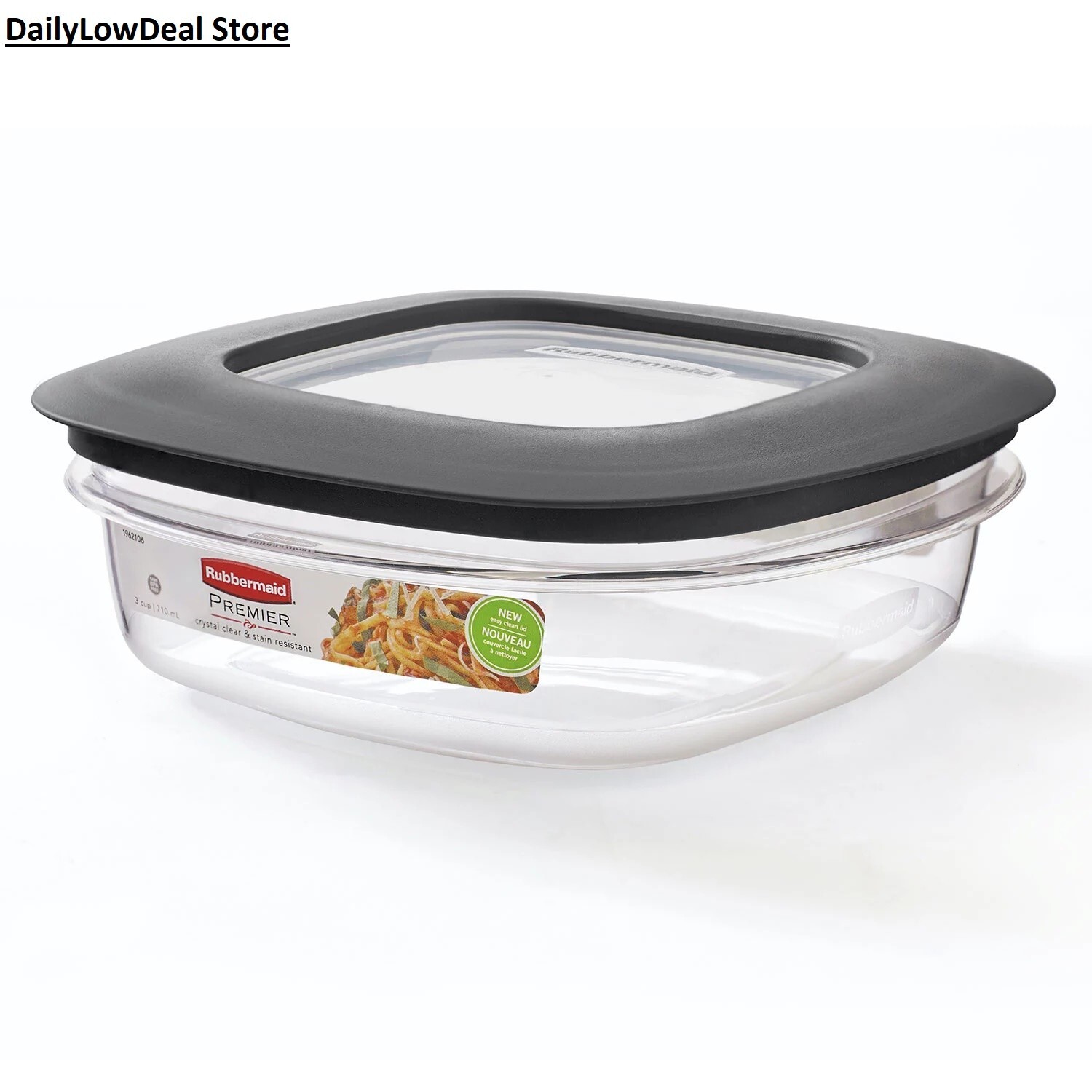Rubbermaid Premier Storage Containers 20-Piece Microwave/Freezer Safe, BPA FREE