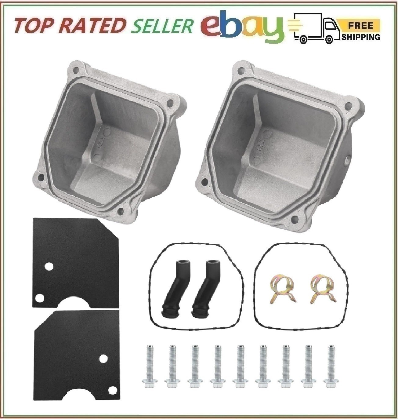 Aluminum Alloy Valve Cover Kit for Kohler Lawn Equipment Engines, Replaces