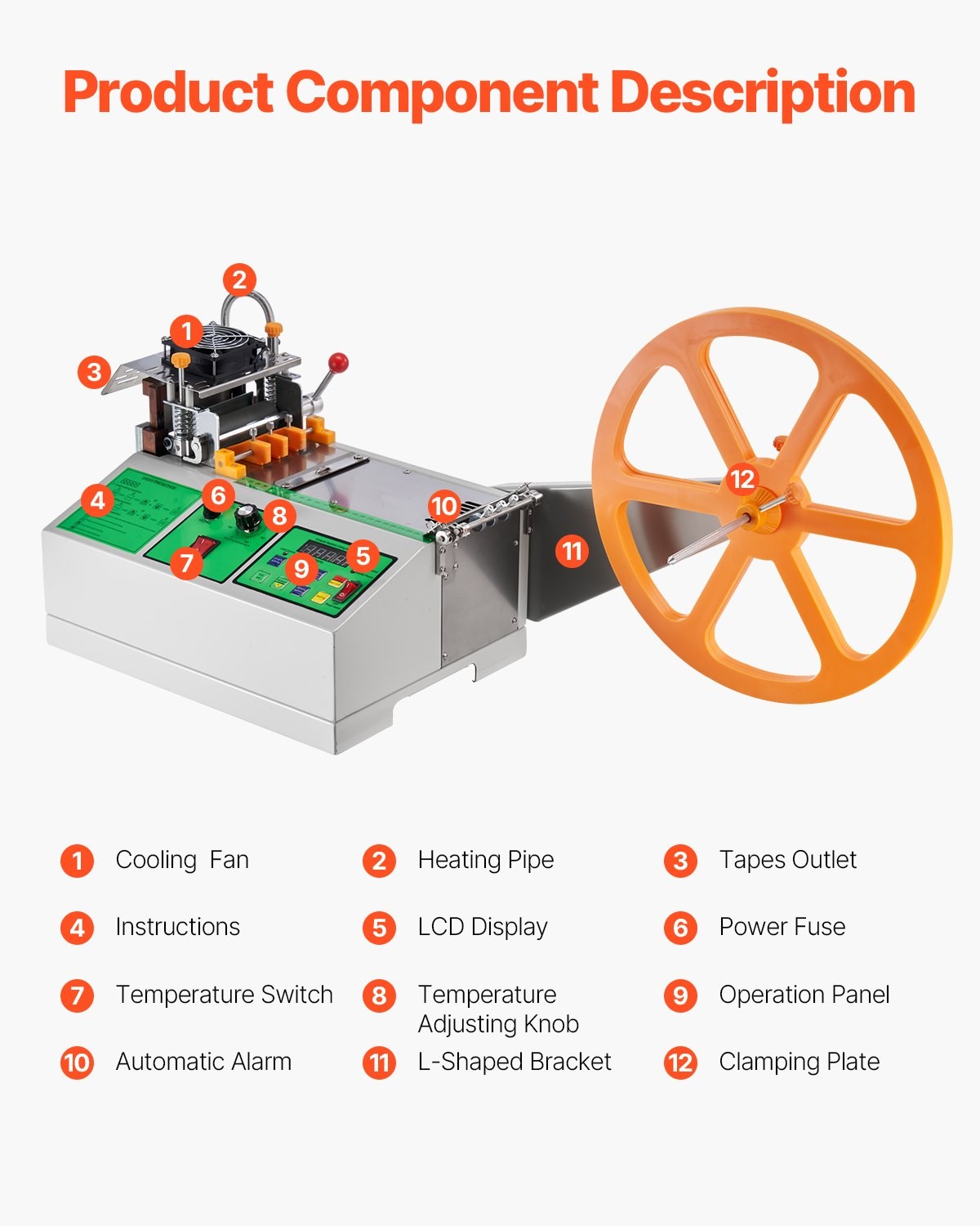 Automatic Webbing Cutting Machine, Hot and Cold Ribbon Cutting Machine with Adju