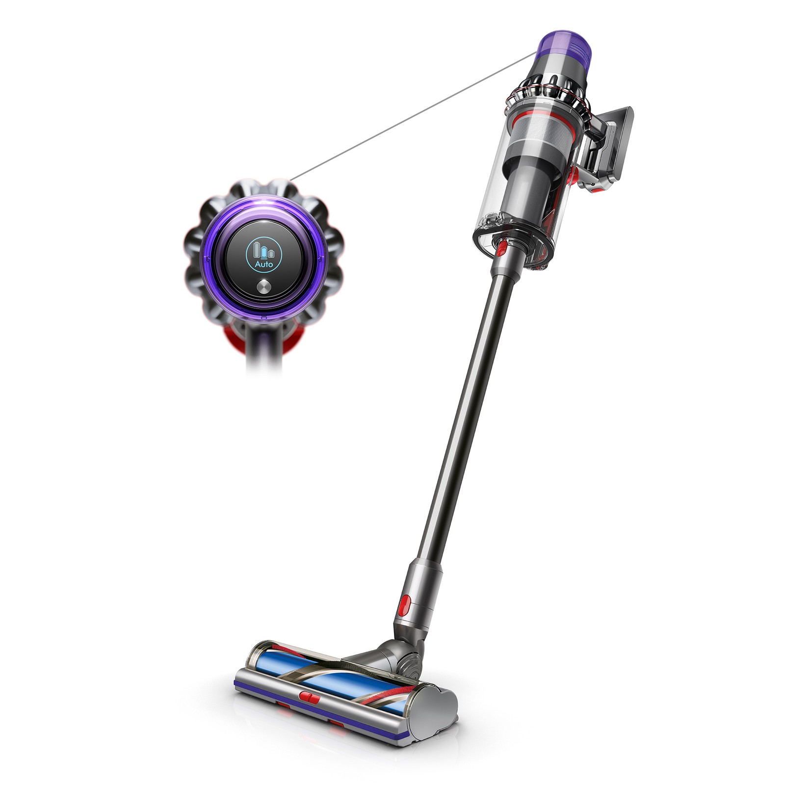 SV16 V11 Outsize Cordless Vacuum Cleaner | Nickel | Refurbished