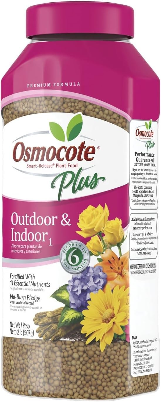 Smart-Release Plant Food Plus Indoor & Outdoor 2 lbs, 11 Nutrients, Continuou…