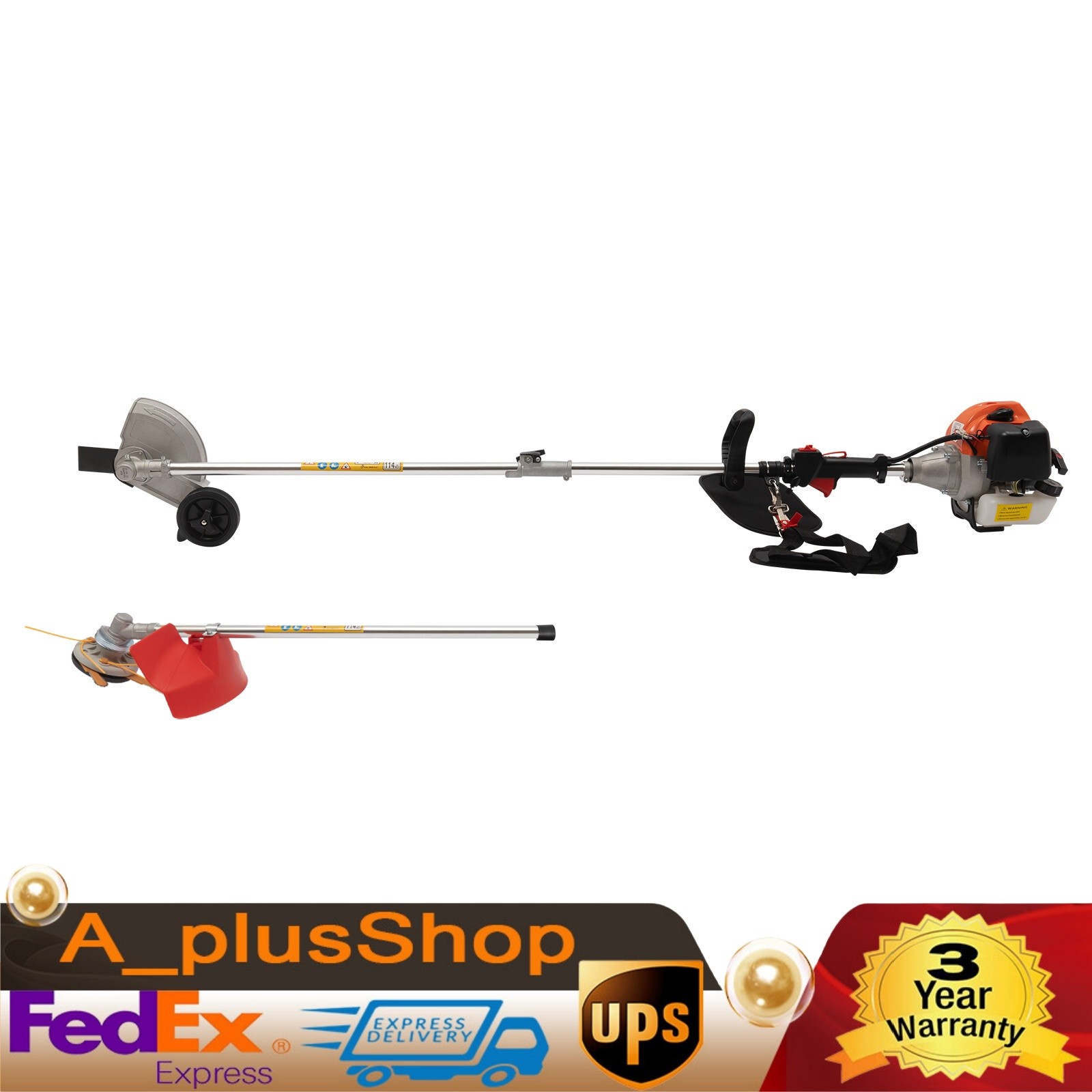 33CC Gas Weed Trimmer Brush Cutter Lawn Edger Grass Trimmer Weed Eater