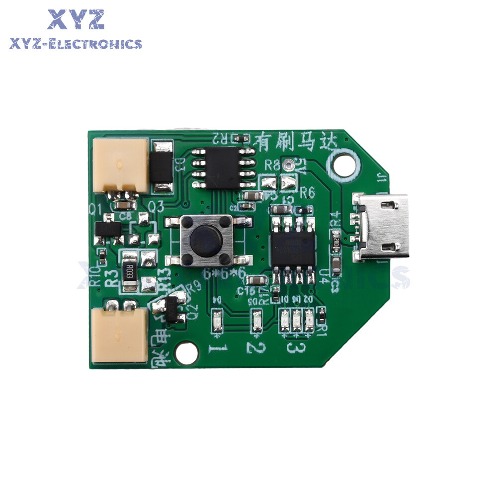 3.7V Universal USB Rechargeable Small Fan Circuit Board Mobile Fan Control Board