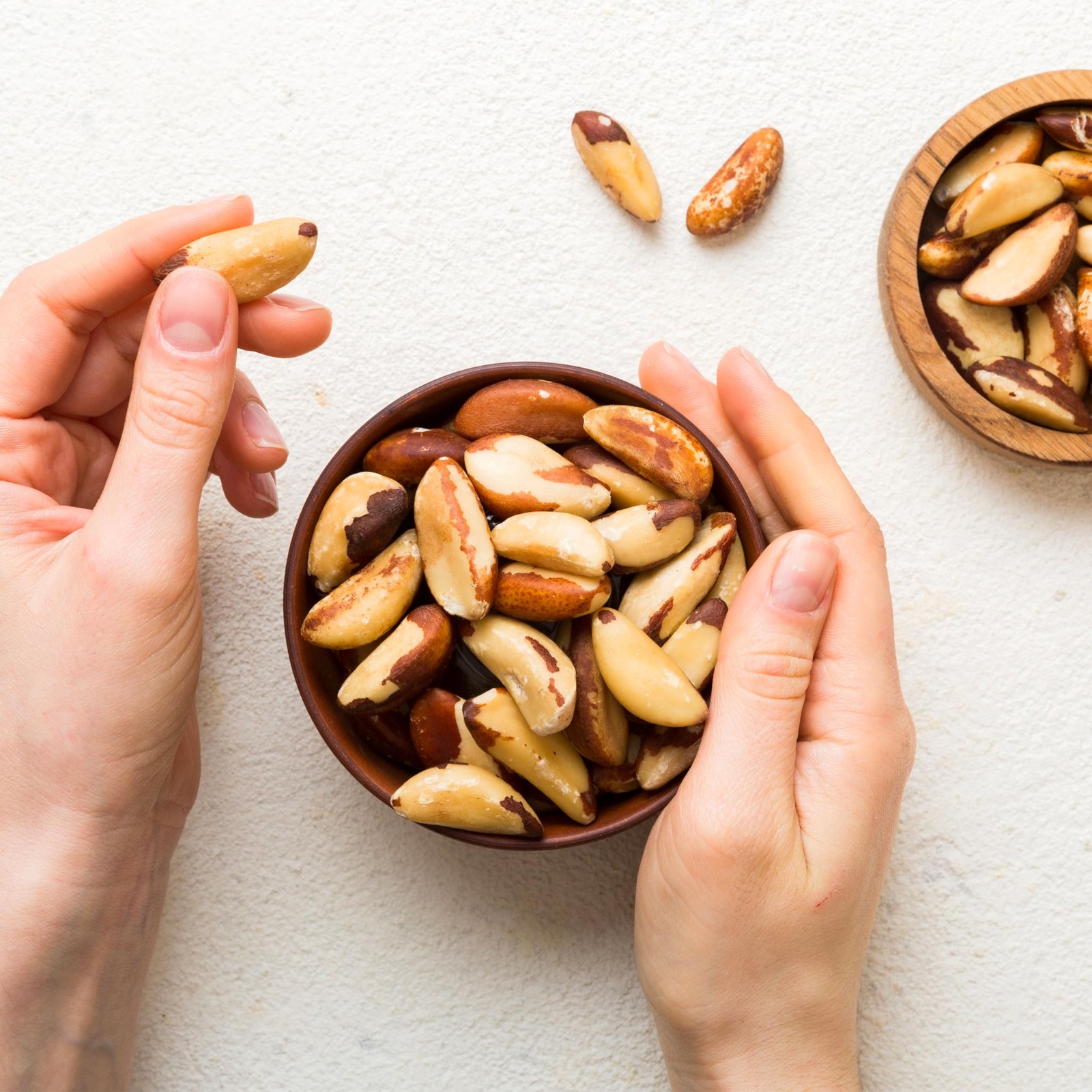 Organic Raw Brazil Nuts Whole No Shell Non-gmo Vegan Gluten-free Kosher 6.5 oz