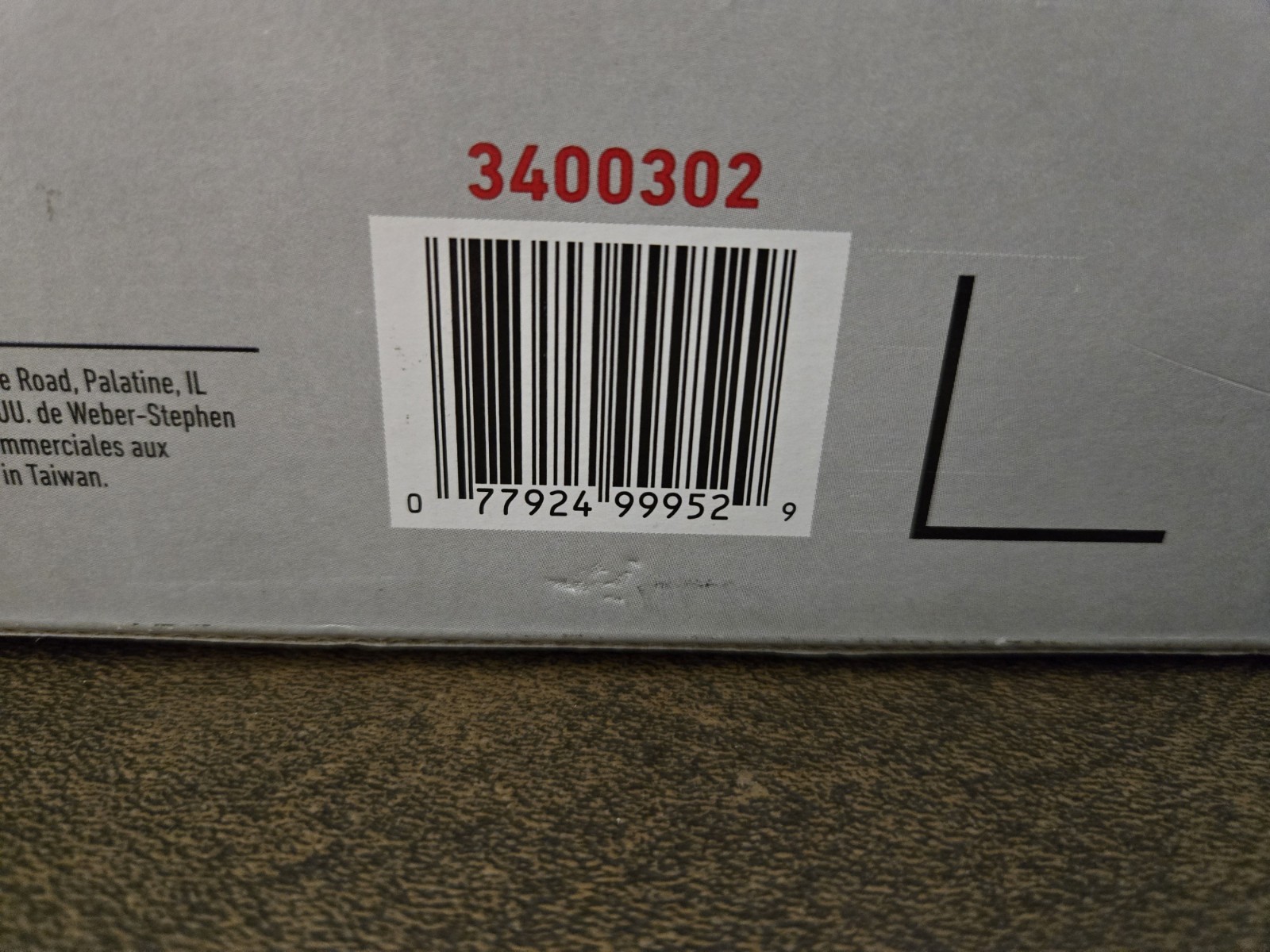 Weber Stainless Steel Flavorizer Bars for Spirit 300 Series Grills 3400302 *READ