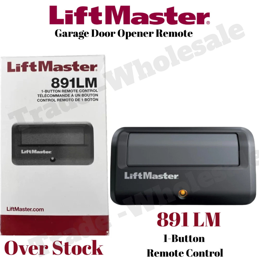 891LM LiftMaster 1 Button Remote Control Garage Opener Security+2.0 In USA