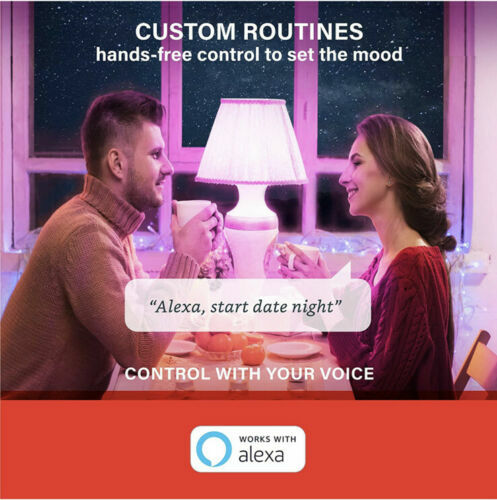 2 x Sengled Multicolor Smart A19 9w LED 60W Bulb Bluetooth Works w/Alexa NEW