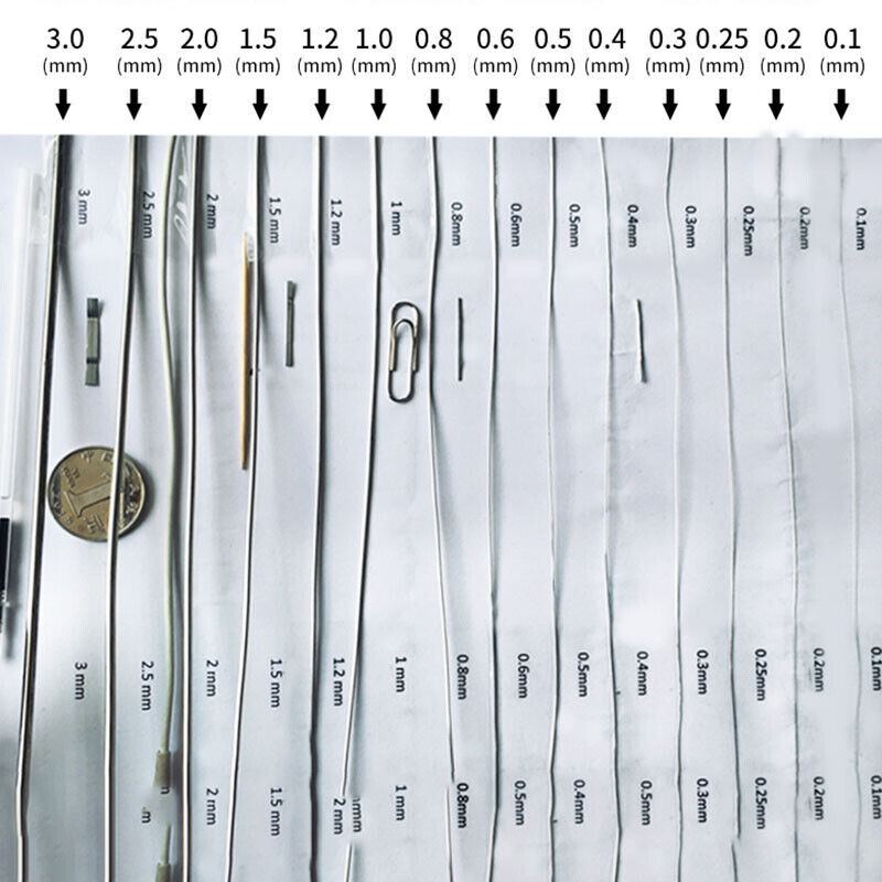 304 A2 Stainless Steel Wire Dia 0.1mm – 3mm Soft And Hard Wire Rustproof Durable