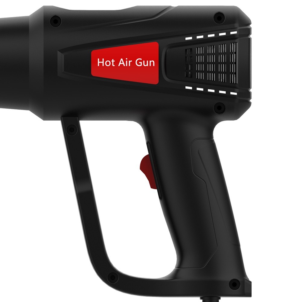 2000W Heat Guns Fast Heat Hot Air Gun Kits Dual Temperature Power with 4 Nozzles