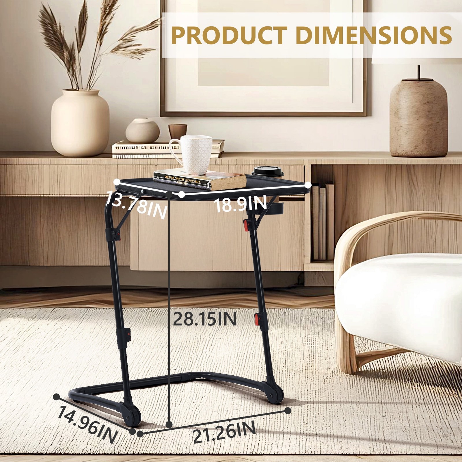 Adjustable Drafting Table, Height & Tilt for Painting/Drawing, Teens & Adults
