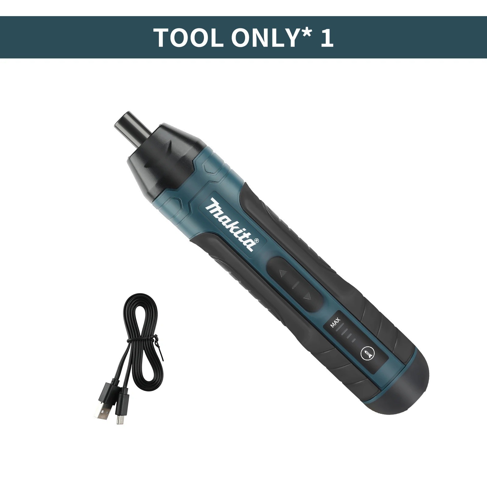 Makita Cordless Electric Screwdriver | 3.6V 5N.m Torque | 1/4″ Chuck | 1300mAh L
