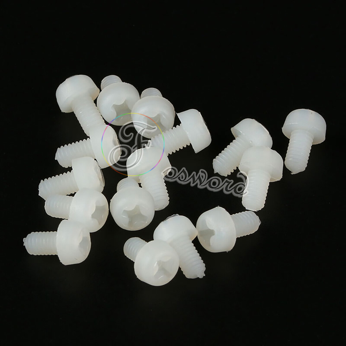 M3 Button Screws Hex Nuts – Phillips Electronic Insulating Bolts White Nylon PCB