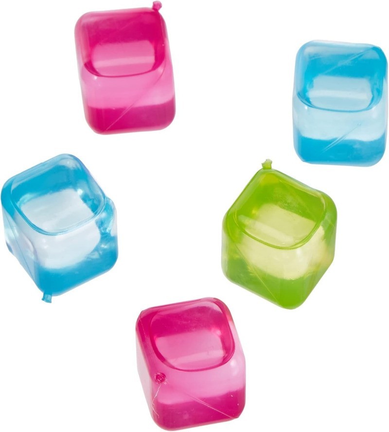 Reusable Ice Cubes Set of 30 Multicolor
