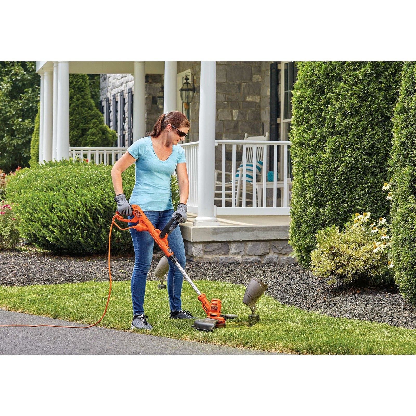 BLACK+DECKER String Trimmer With Auto Feed, Electric, 6.5-Amp,14-Inch – BESTA510