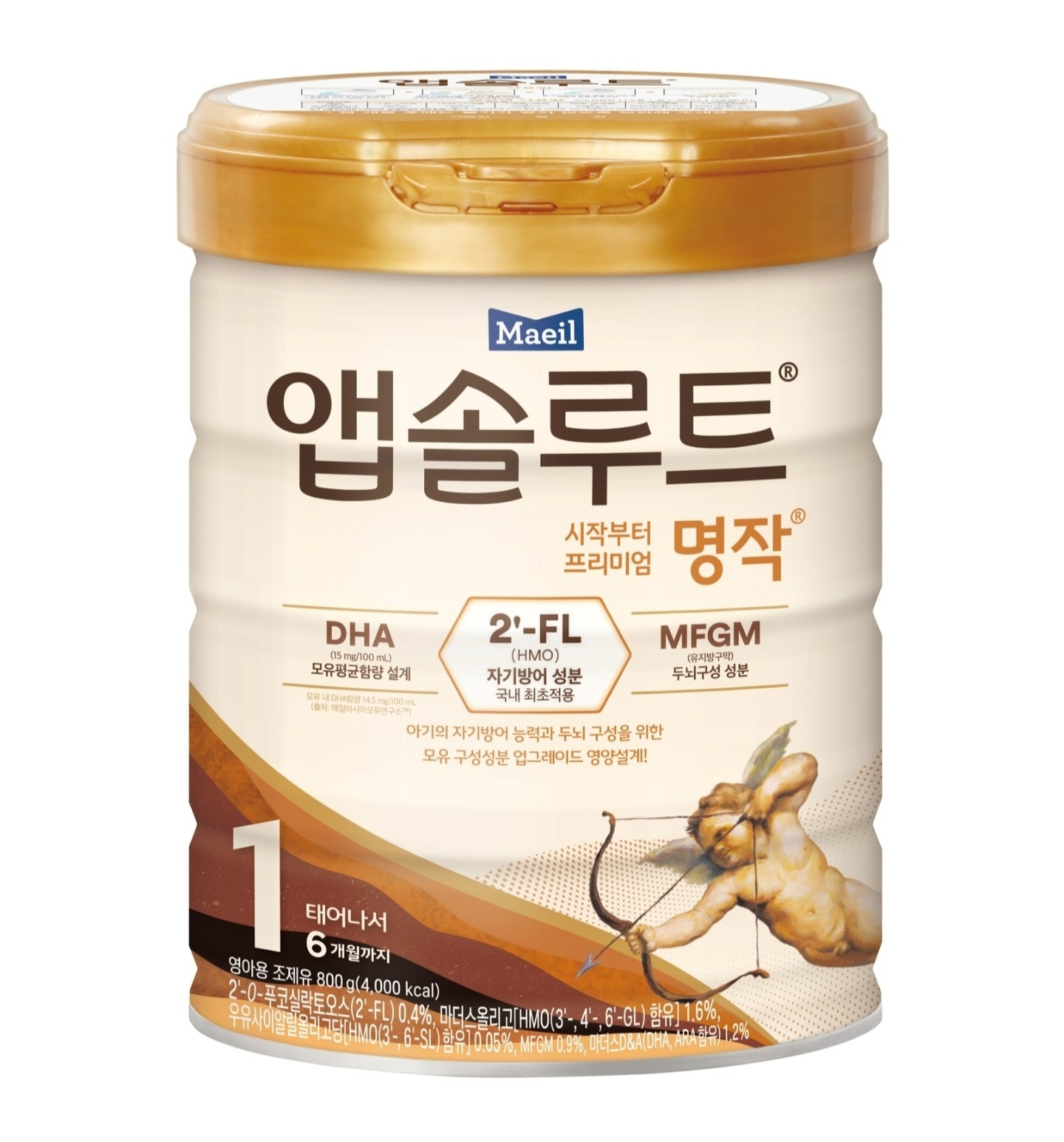 Maeil Absolute Masterpiece Stage 1 (0-6months) Dry Milk Powder 800g x 3EA Korea