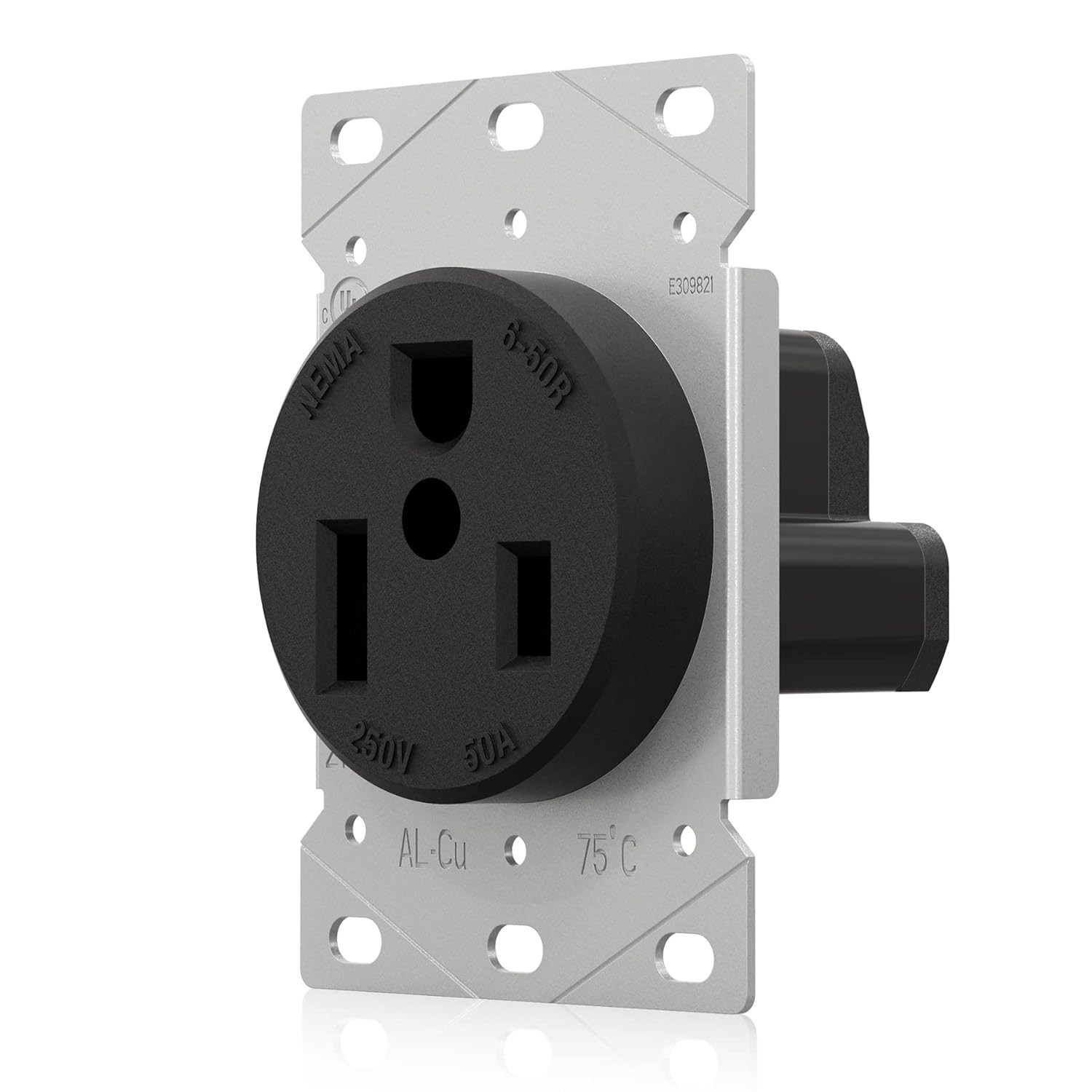 Nema 650r Receptacle 50a 250v Female Outlet 50 Amp 250 Volts Heavy Duty Industri