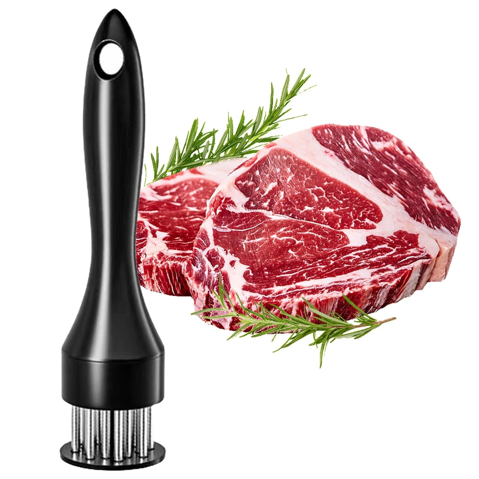 Stainless Steel Blade Meat Tenderizer for Chicken Port Beef Kitchen 21 Needles