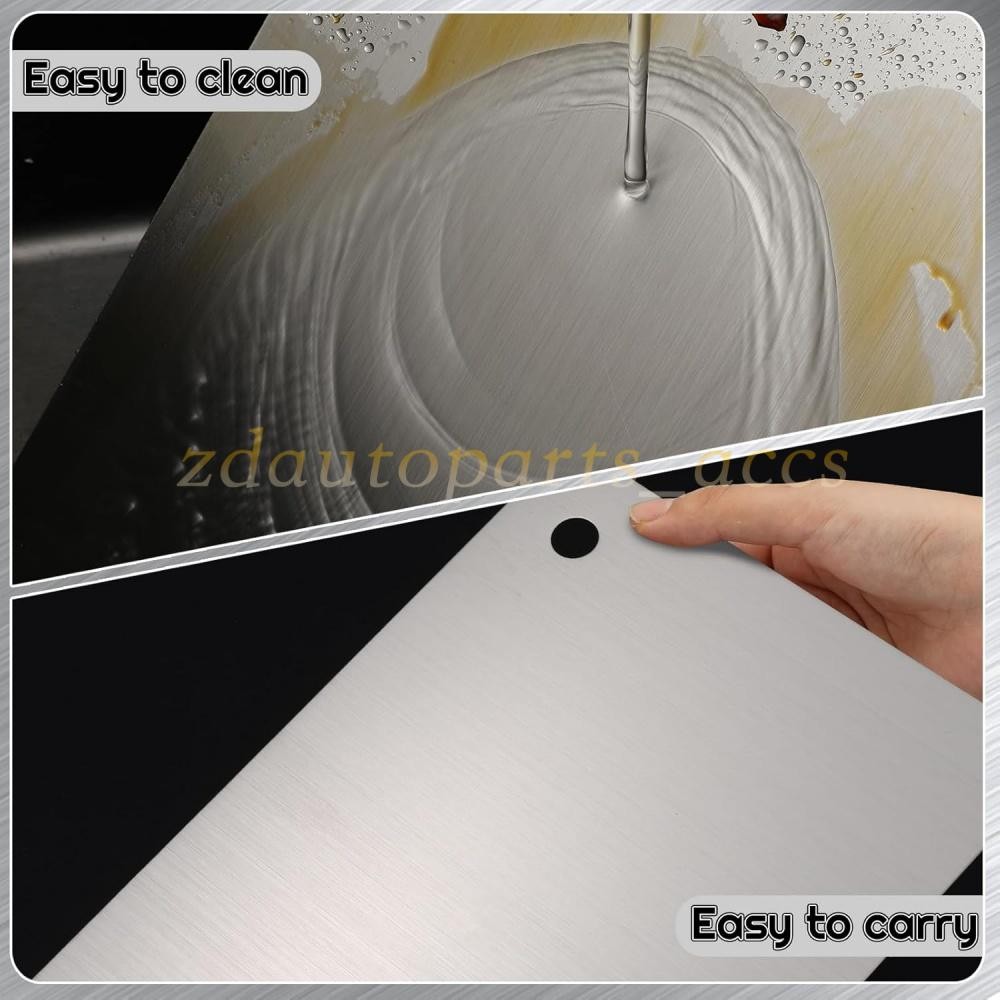 Titanium Cutting Board for Kitchen, Stainless Non Stick Chopping Board, Upgrade