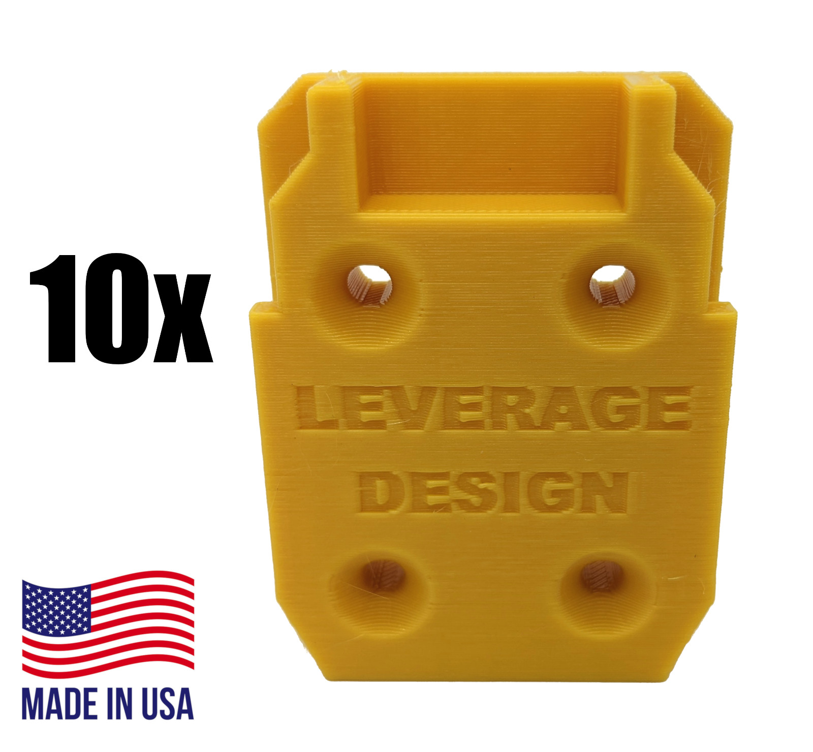 BEST FIT Yellow 10 Pack DeWALT 20V Tool Mounts / Hangers / Holders – MADE IN USA