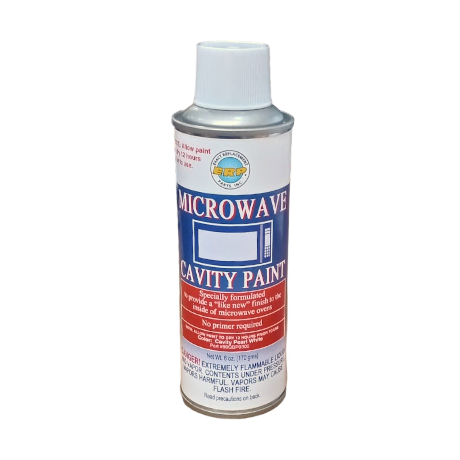 ERP 98QBP0300 Microwave Cavity Spray Paint Pearl White 6oz Can