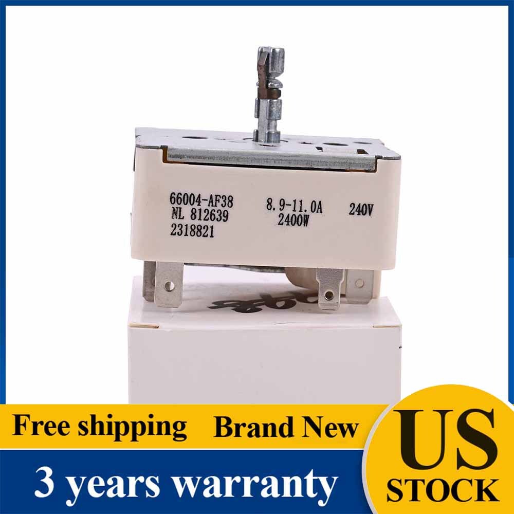 Range Burner Infinite Control Switch for WP3148953 Whirlpool 812639 3148954