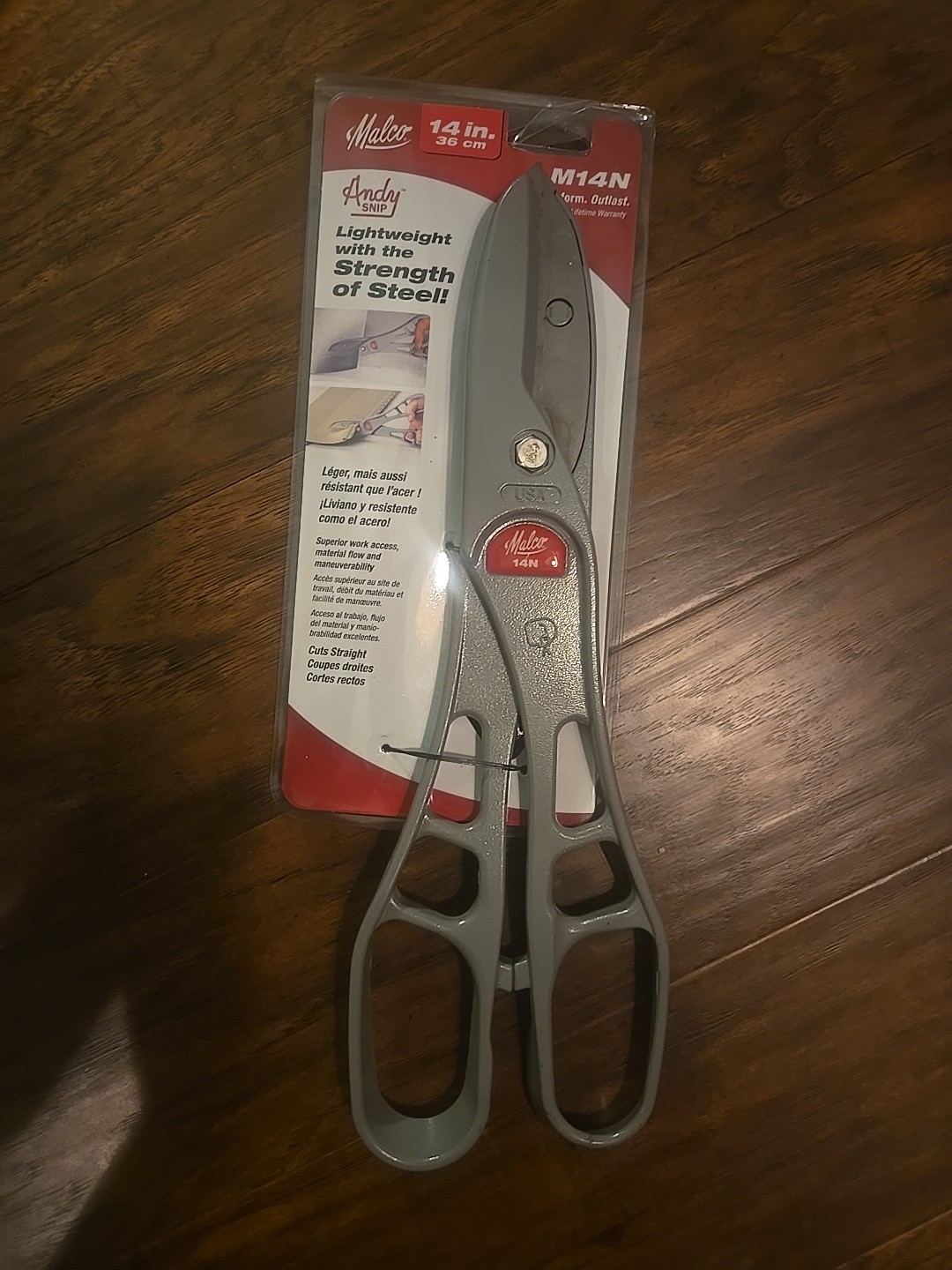 Malco M14N 14 in. Straight Cut Aluminum Snip