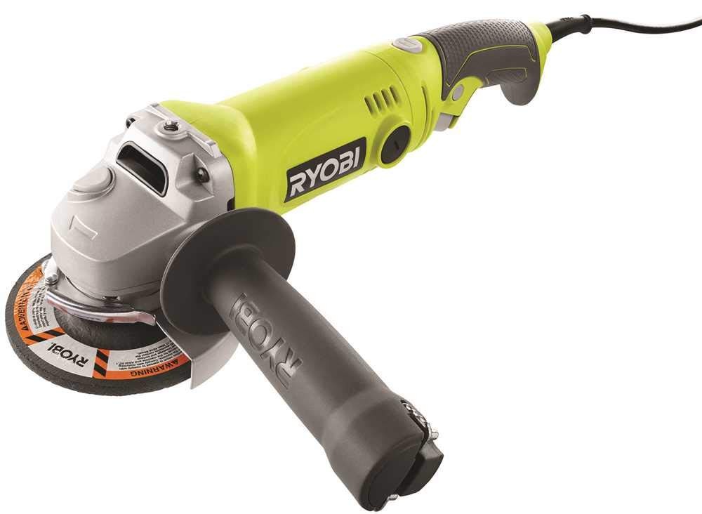 RYOBI 7.5 AMP 4.5 in. Corded Angle Grinder AG454