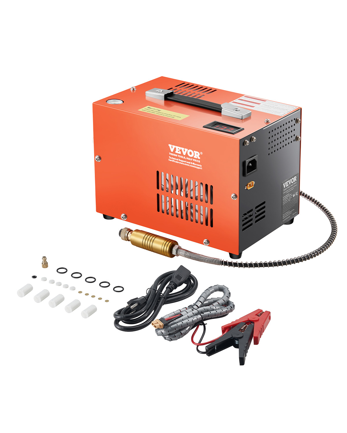 PCP Air Compressor 4500PSI/30Mpa PCP Airgun Compressor with Built-in Converter