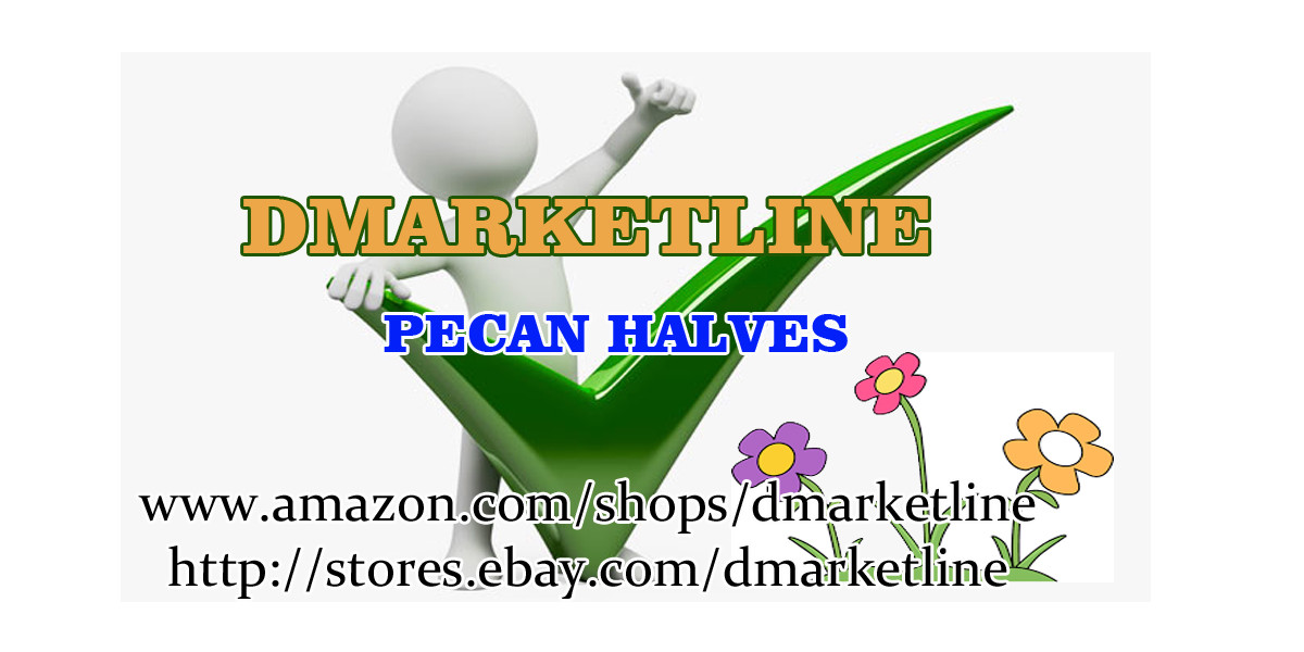 ORGANIC PECANS HALVES Raw no shell Bulk DELICIOUS !