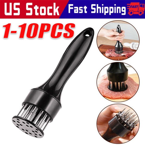 Professional Meat Tenderizer Stainless Steel Needle Cooking Hammer Kitchen Tool