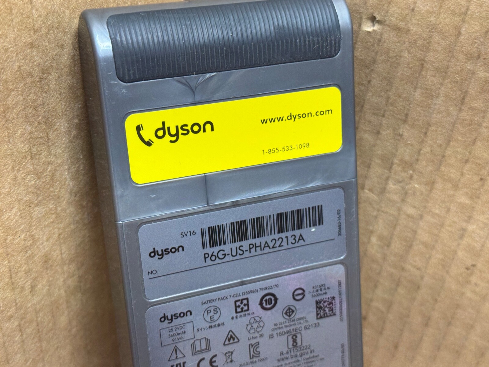 GENUINE DYSON CLICK IN BATTERY OUTSIZE [SV16] FOR V15 V11 – SV29 SV15 SV22 SV28
