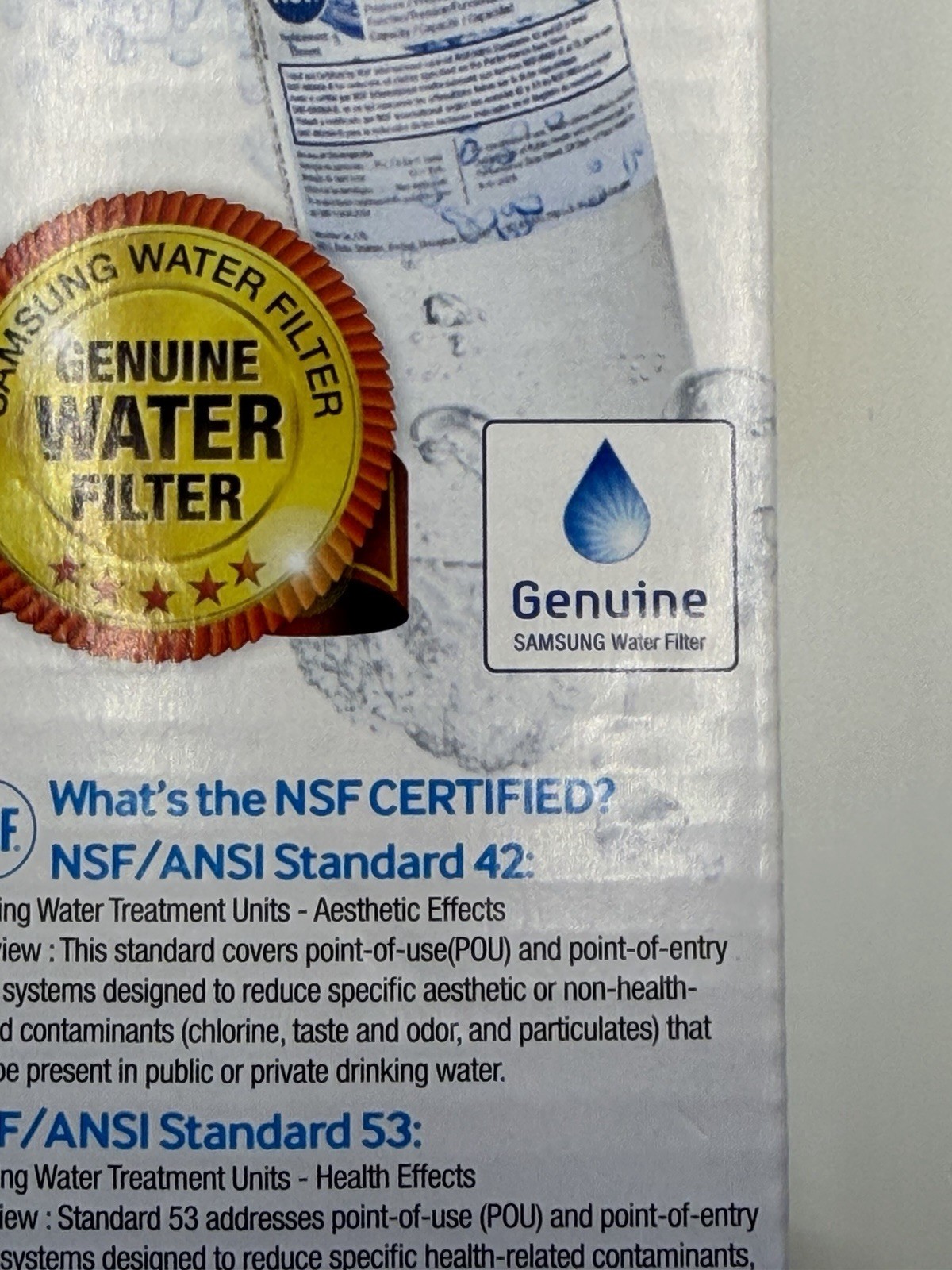 SAMSUNG Water Filter DA29-00020B