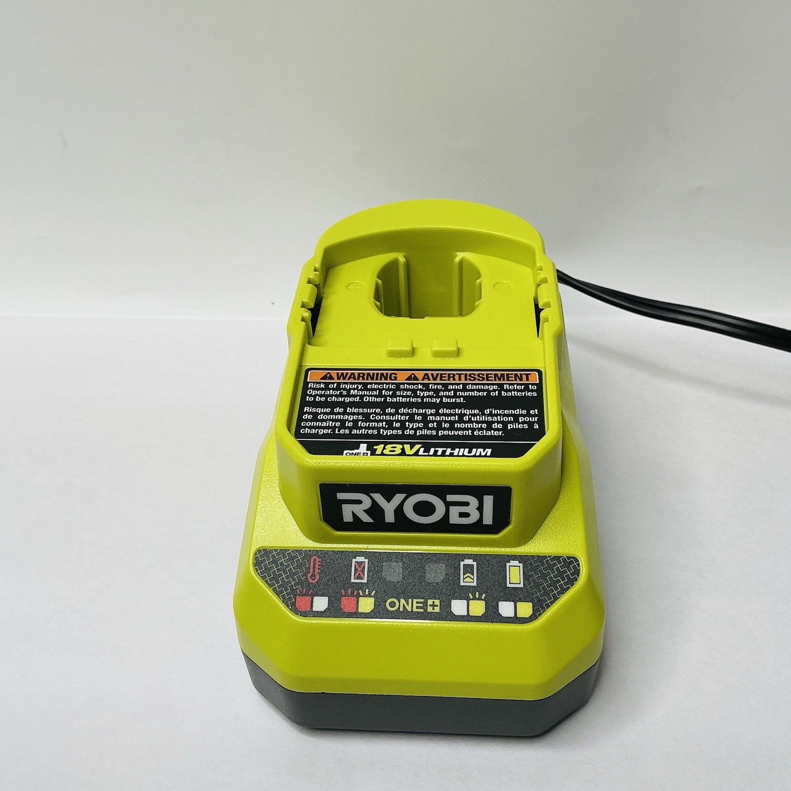 RYOBI PCG002 18V Volt ONE+ Lithium-Ion Battery Charger