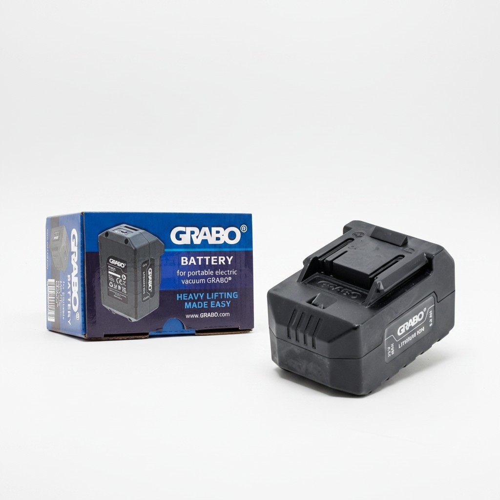GRABO HighFlow 20V 5.2Ah Rechargeable Battery for vacuum gripster