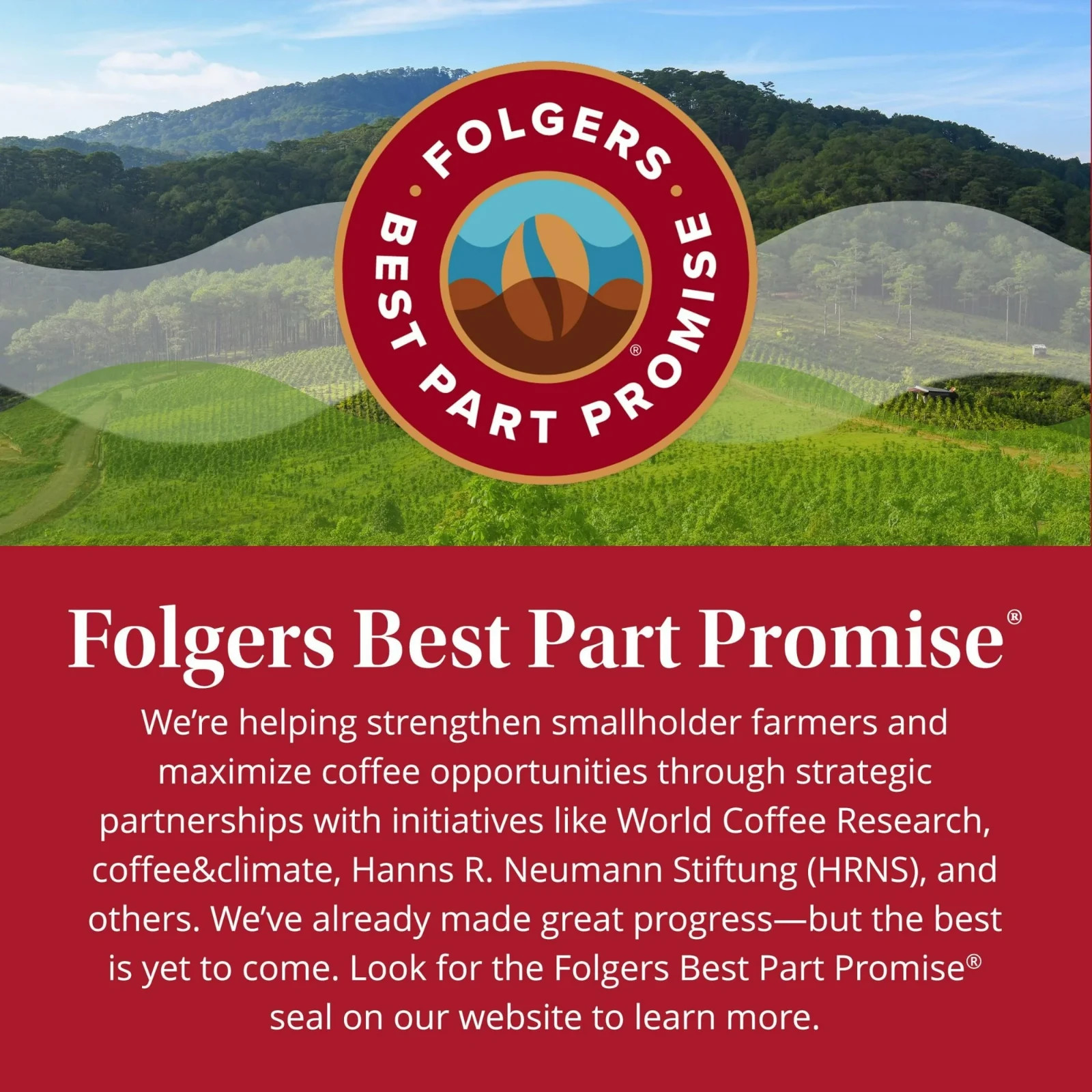 Folgers Classic Roast Ground Coffee, Medium Roast, 40.3 oz Canister