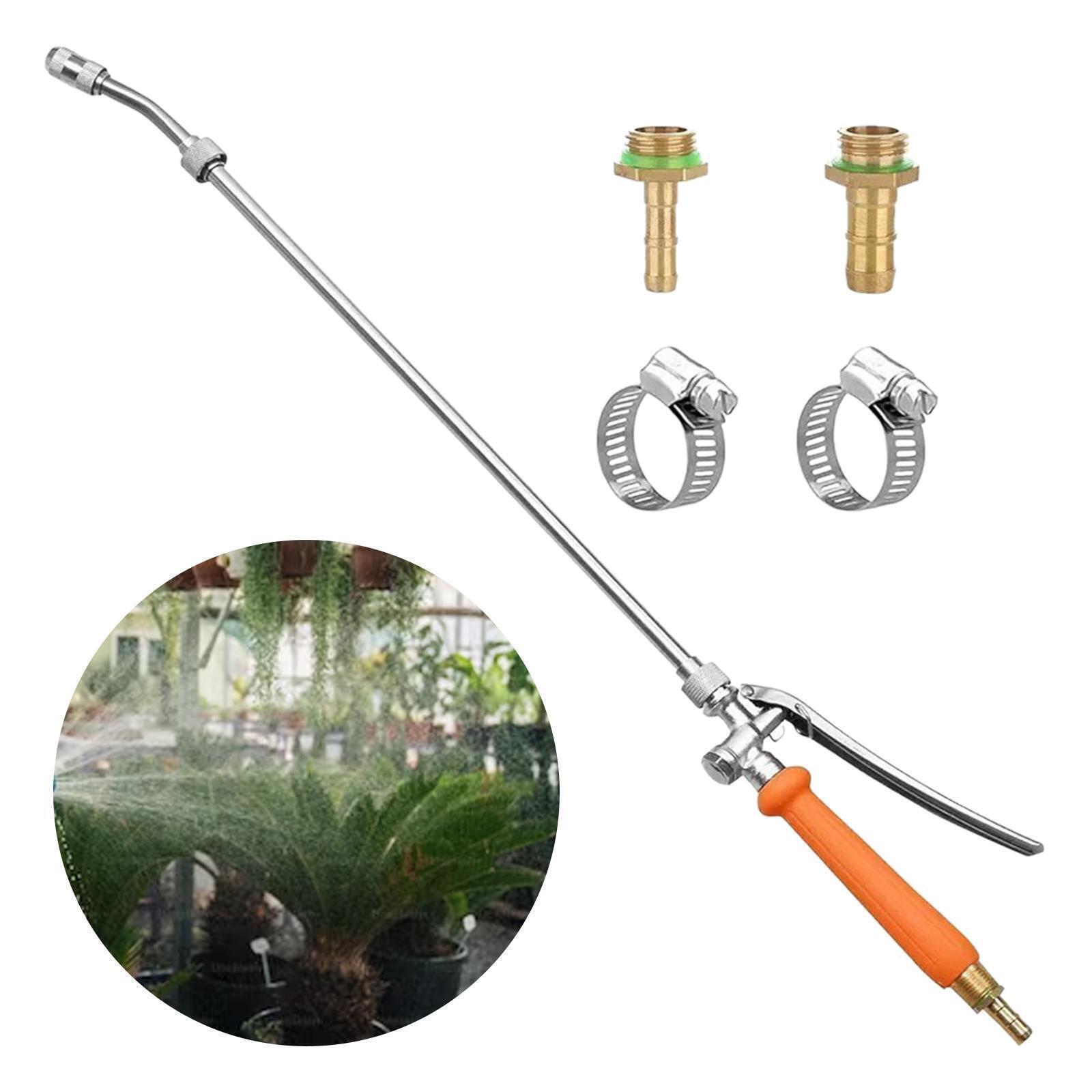 29” Sprayer Wand Replacement, 3/8″ Brass Barb Universal Stainless Sprayer Wand