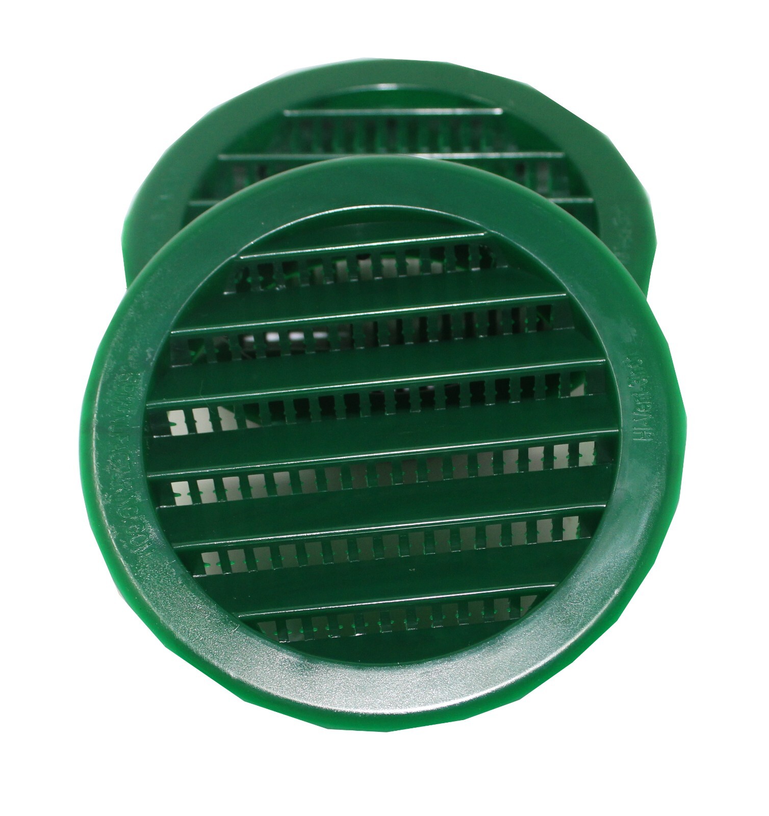 2″ Round Plastic Louver Soffit Air Vent Reptile Screen Grille Cover