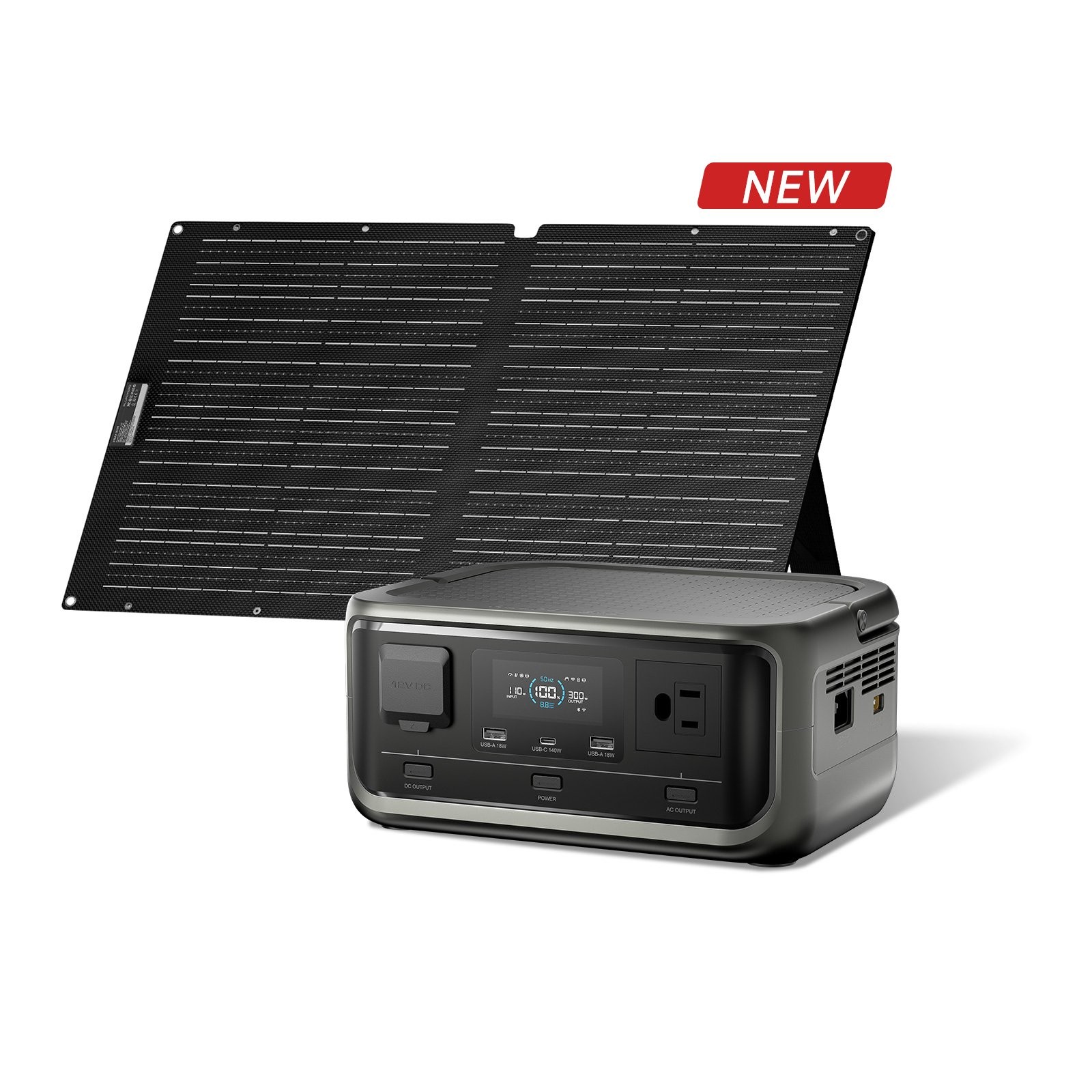 ALLPOWERS P300 300W 256Wh Portable Generator Power Station Solar Panel Optional