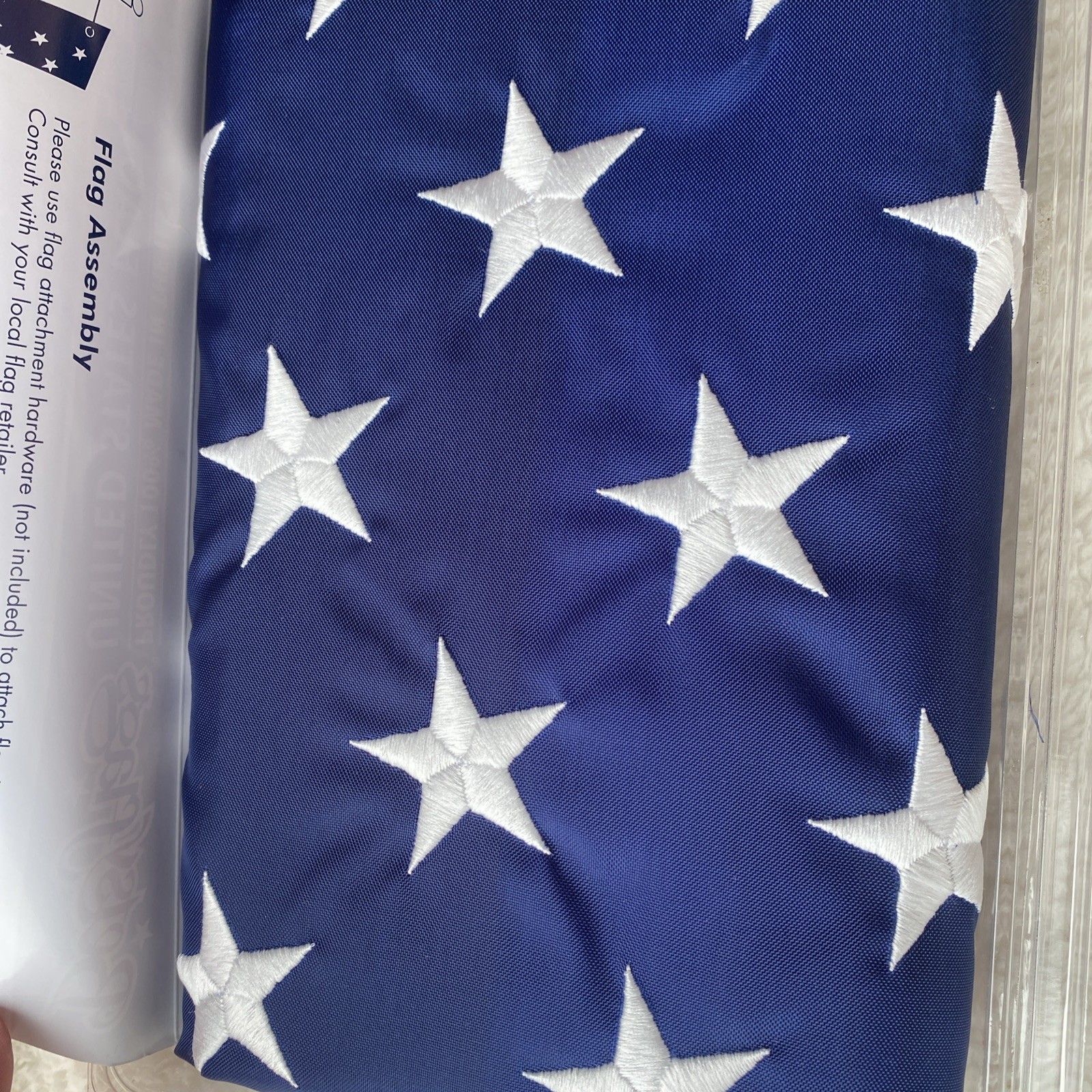 Premium 3×5 American Flag -*100% Made in USA*- Embroidered Stars & Sewn Stripes