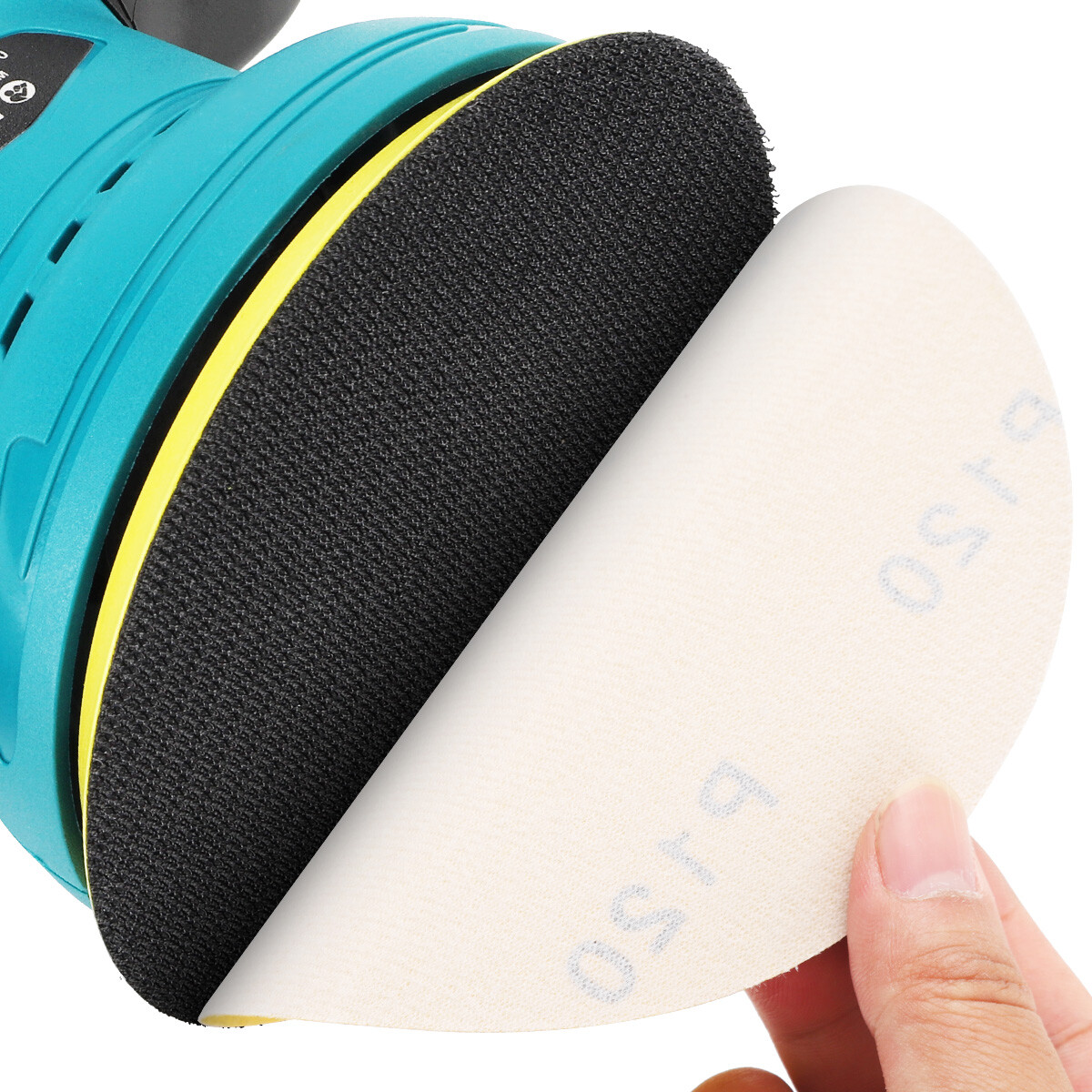 100Pcs 6 Inch Sanding Disc 60-800 Grit Hook and Loop Sandpaper Sanding Disc