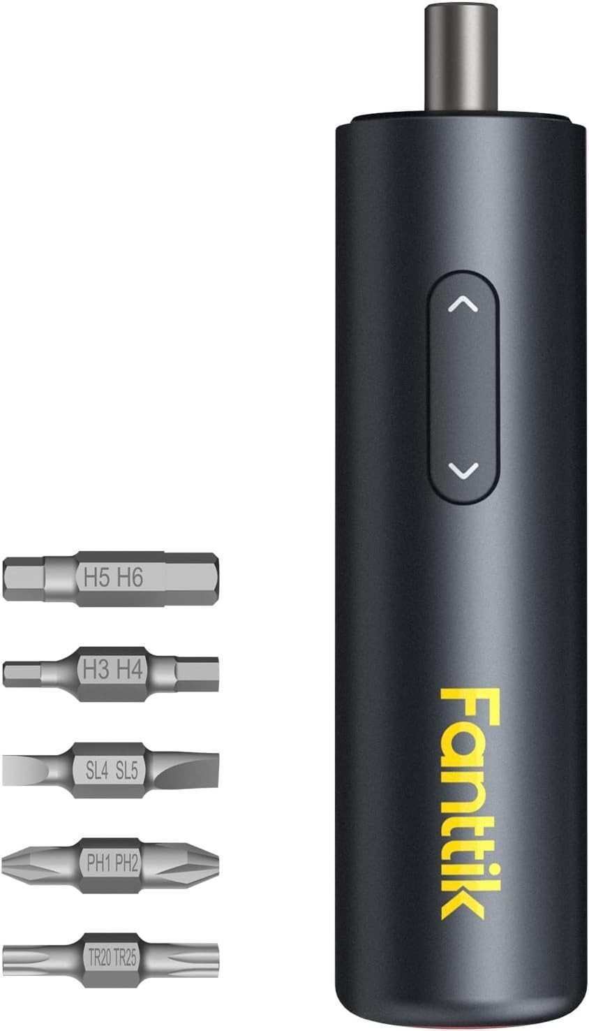 Fanttik S1 Capsule Cordless Screwdriver, Electric Screwdriver, Max 5 N.m, 320 RP