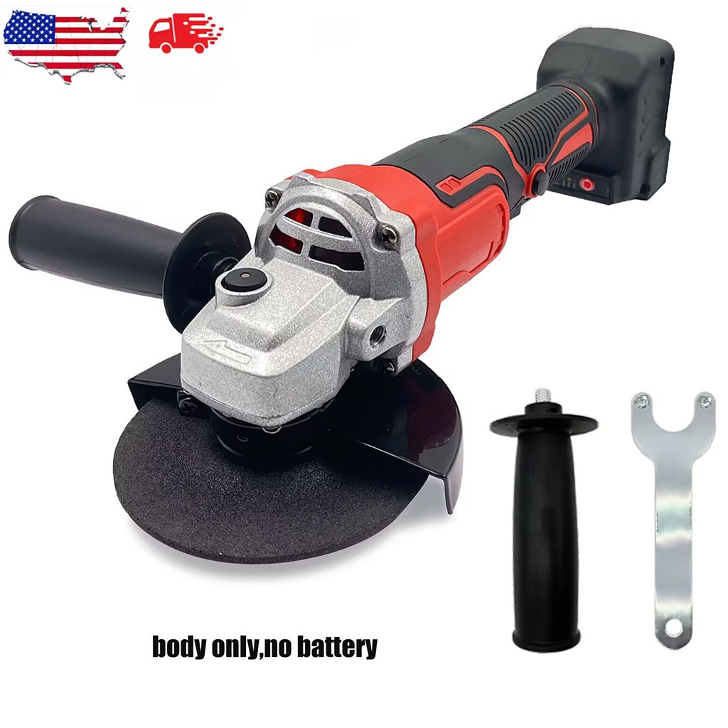 Cordless Angle Grinder for Milwaukee 18V Battery, 11000 RPM w/Speeds (Tool Only)