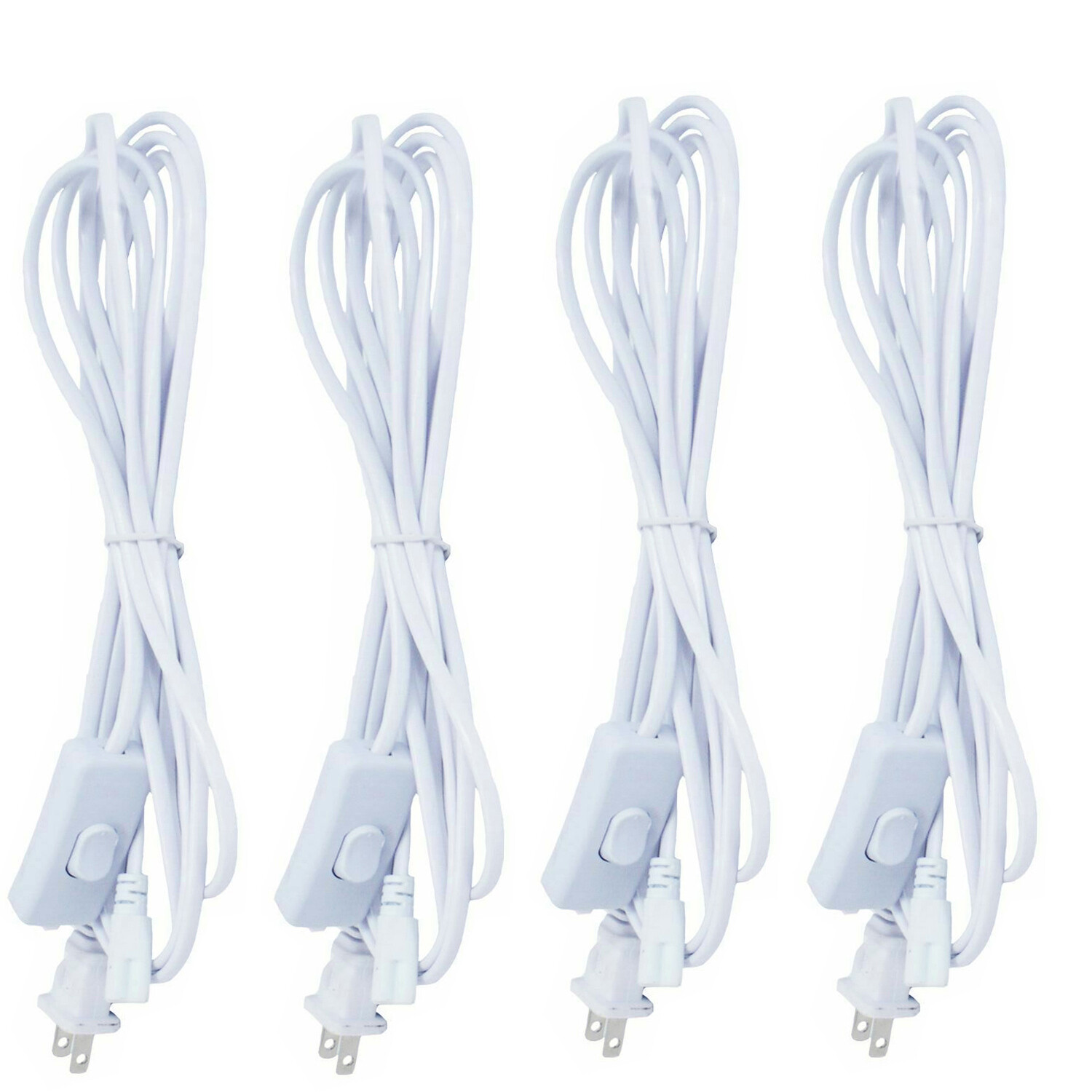 4FT 6FT Power Cord Cables US Plug for T5 T8 8FT LED Tube Light Ceiling Fixtures