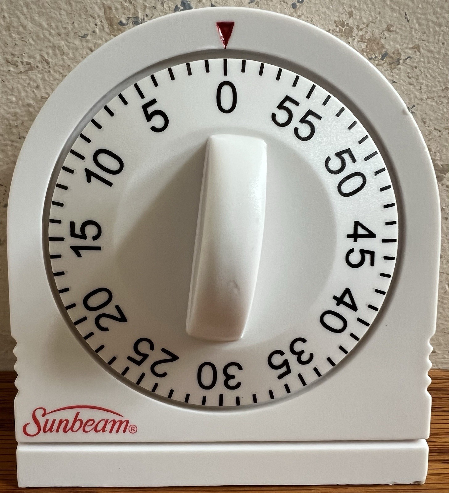 SUNBEAM ANALOG MANUAL 1 HOUR DIAL TIMER w/BUZZER USED CLEAN WORKING FREE SHIP