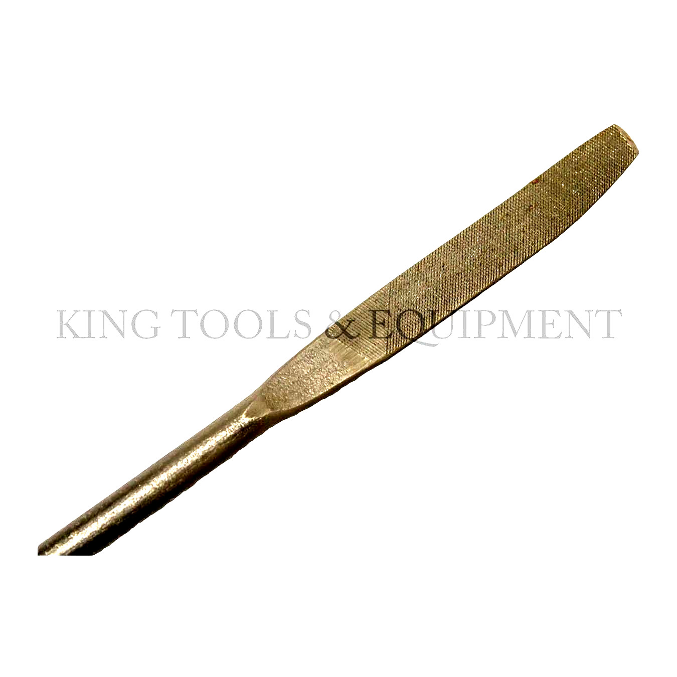 New KING 10pc Assorted Smooth Cut RIFFLER FILES, American Double Cut, Double End