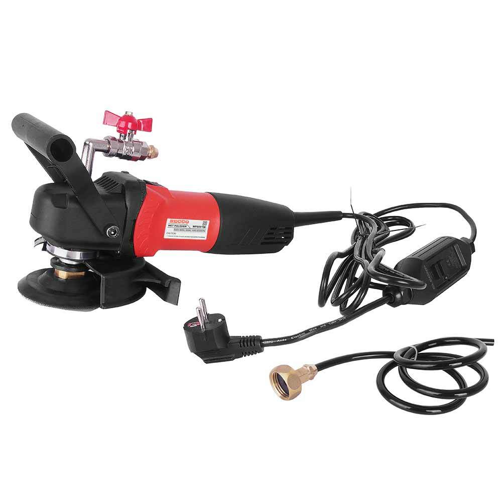 4 Inch Variable Speed 220V, 1000-4000 RPM Wet Polisher and Grinder 800 Watt